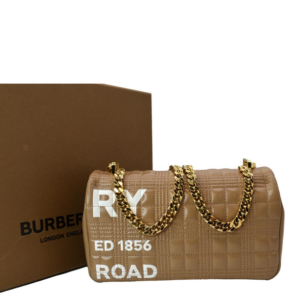 Buy Burberry Horseferry Print Lola Small Quilted Leather Bag