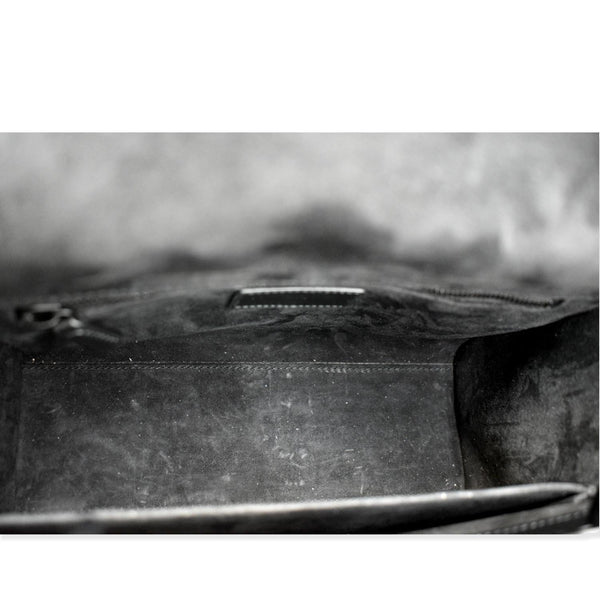 CHRISTIAN DIOR Medium Black Lady Dior Cannage Calfskin Shoulder Bag Black