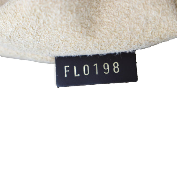 LOUIS VUITTON Jersey Damier Ebene Shoulder Bag Creme