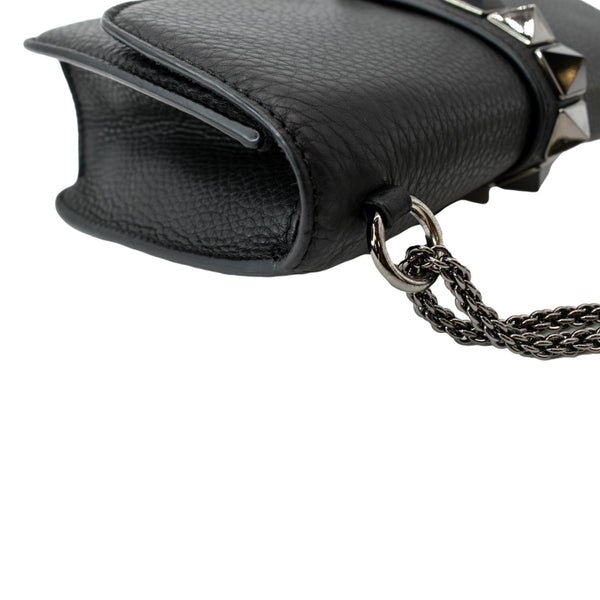 Buy - Valentino Glam Lock Rockstud Flap Calfskin Leather Bag