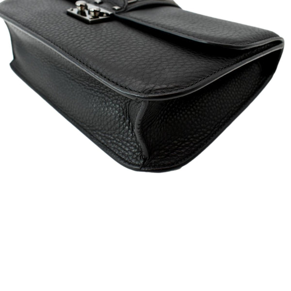 Buy - Valentino Glam Lock Rockstud Flap Calfskin Leather Bag