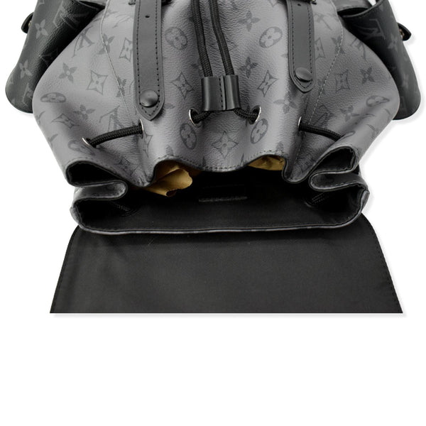 LOUIS VUITTON Christopher PM Reverse Monogram Eclipse Backpack Bag Black - Hot Deals