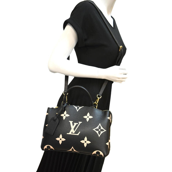 Louis Vuitton Petit Palais Embossed Leather Shoulder Bag