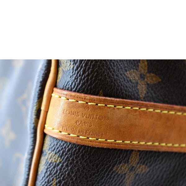 LOUIS VUITTON Speedy 30 Bandouliere Monogram Canvas Shoulder Bag Brown