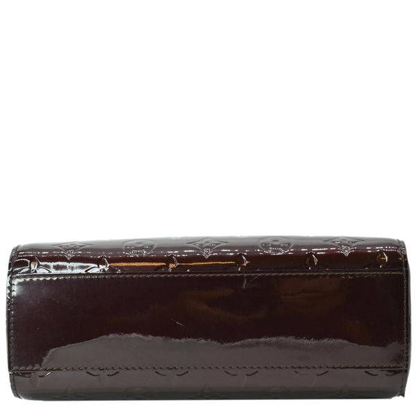 LOUIS VUITTON Catalina Vernis Leather Satchel Bag Amarante