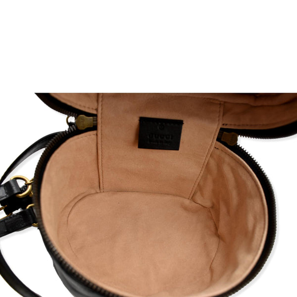 GUCCI GG Marmont Mini Leather Backpack Bag Black 598594