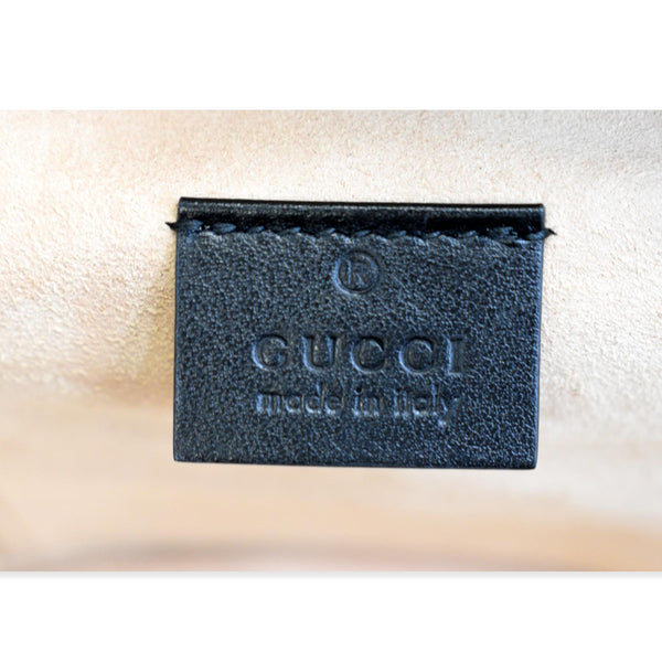 GUCCI GG Marmont Mini Leather Backpack Bag Black 598594