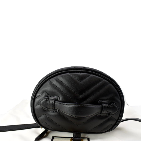 GUCCI GG Marmont Mini Leather Backpack Bag Black 598594