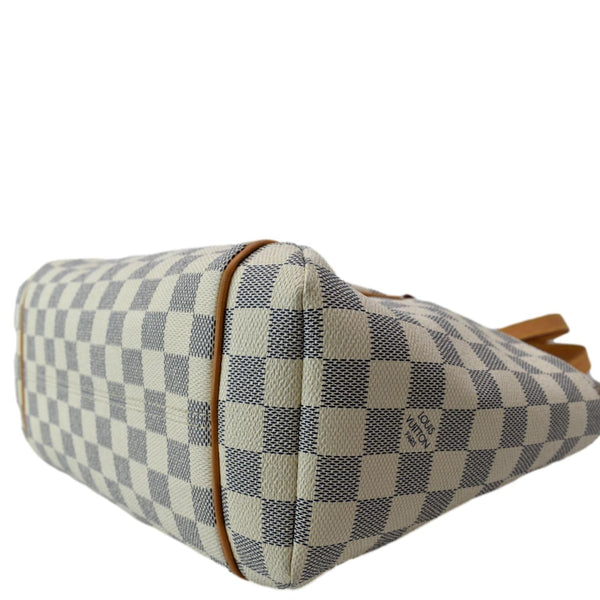 LOUIS VUITTON Totally PM Damier Azur Shoulder Bag White