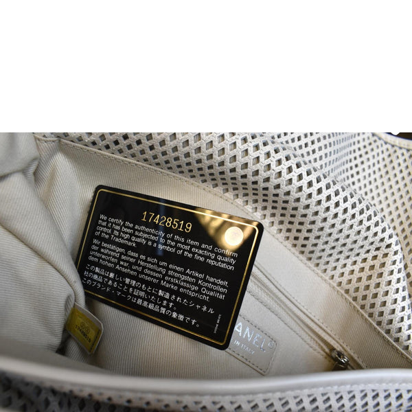 Chanel Up in the Air Classic Flap Perforated Calfskin Bag