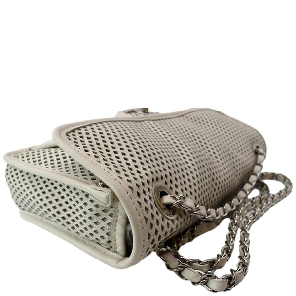 Chanel Up in the Air Classic Flap Perforated Calfskin Bag