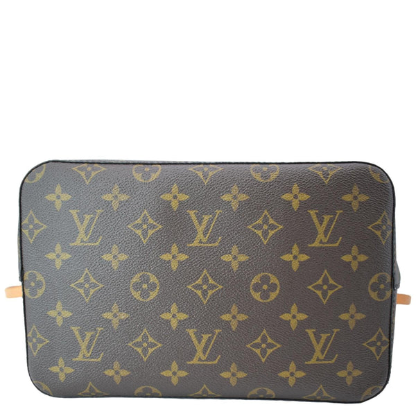 LOUIS VUITTON Love Lock NeoNoe Monogram Canvas Shoulder Bag Brown