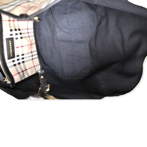 BURBERRY Canterbury Haymarket Check Tote Bag Multicolor