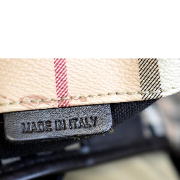 BURBERRY Canterbury Haymarket Check Tote Bag Multicolor