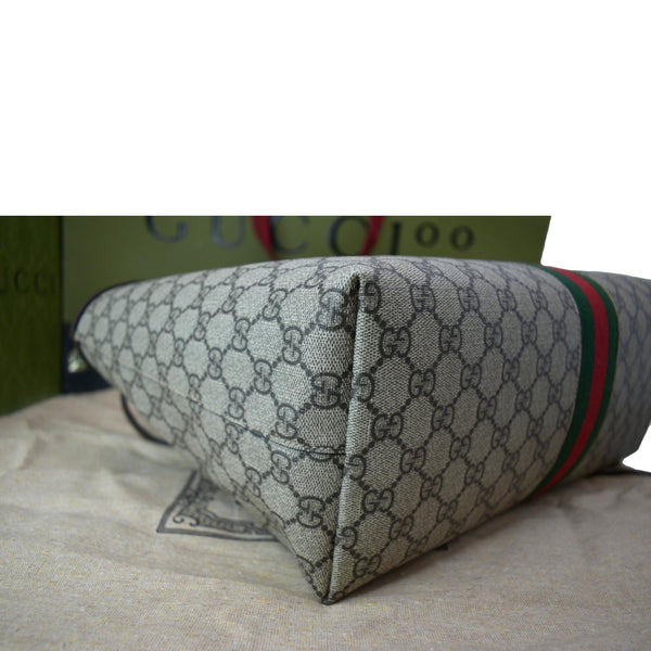 GUCCI Ophidia Medium GG Supreme Canvas Tote Bag Beige 631685