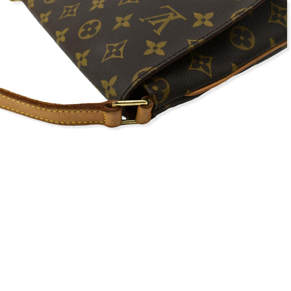 LOUIS VUITTON Musette Tango Monogram Canvas Shoulder Bag Brown