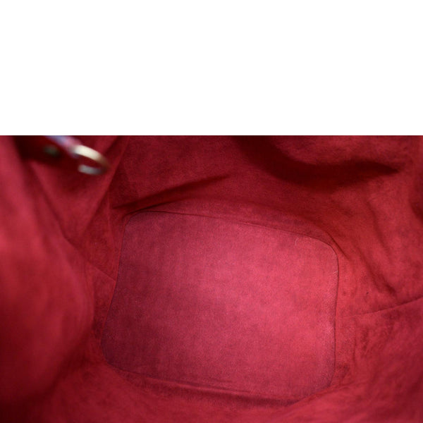 LOUIS VUITTON Noe Large Epi Leather Shoulder Bag Red