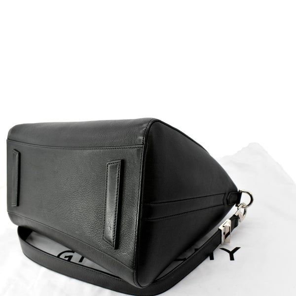 GIVENCHY Antigona Medium Goatskin Leather Shoulder Bag Black