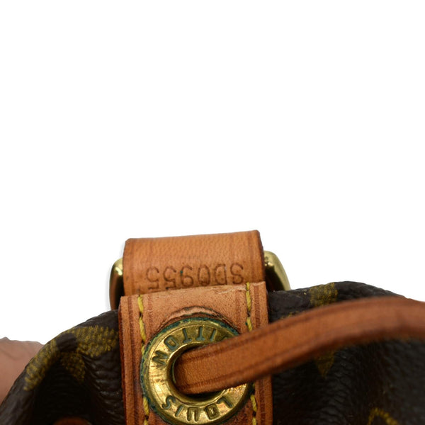 LOUIS VUITTON Large Noe Monogram Canvas Shoulder Bag Brown