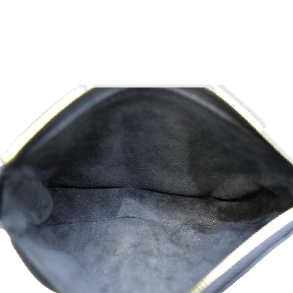 LOUIS VUITTON Mini Pochette Bicolor Monogram Empreinte Accessories Pouch Black - Hot Deals
