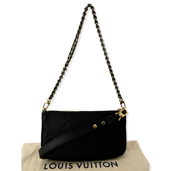 Louis Vuitton Multi Pochette Empreinte Leather Shoulder Bag