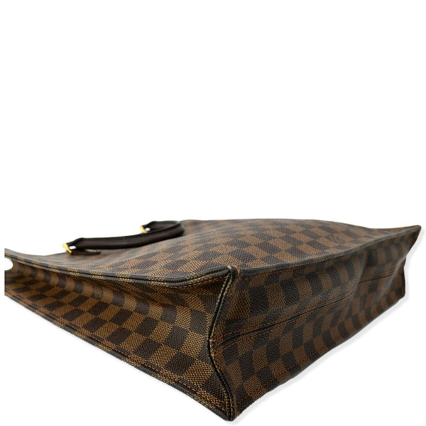 LOUIS VUITTON Venice Sac Plat Damier Ebene Tote Bag Brown
