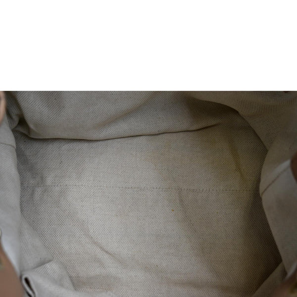 GUCCI Soho Pebbled Leather Chain Shoulder Bag 308982 Beige