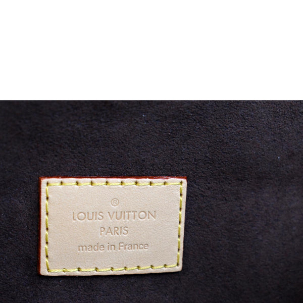 LOUIS VUITTON Metis Pochette Monogram Canvas Crossbody Bag Brown