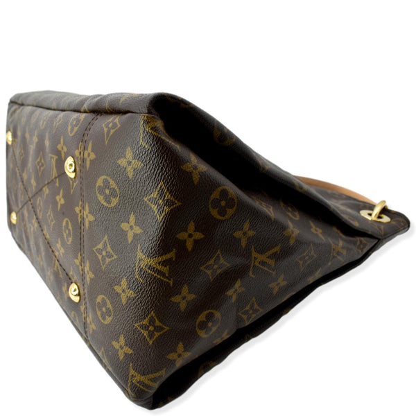Louis Vuitton Artsy MM Monogram Canvas Hobo Bag Brown | DDH