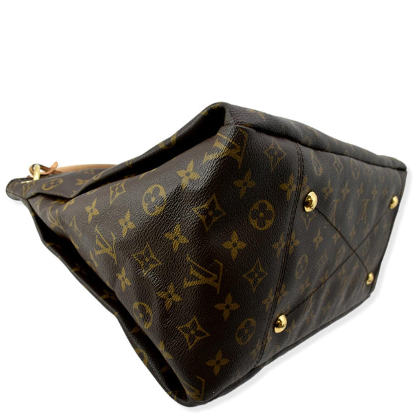 Louis Vuitton Artsy MM Monogram Canvas Hobo Bag Brown | DDH
