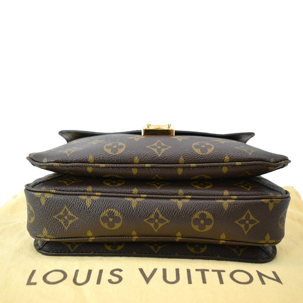 LOUIS VUITTON Metis Pochette Monogram Canvas Crossbody Bag Brown