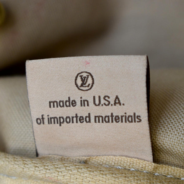 LOUIS VUITTON Speedy 35 Damier Azur Satchel Bag White