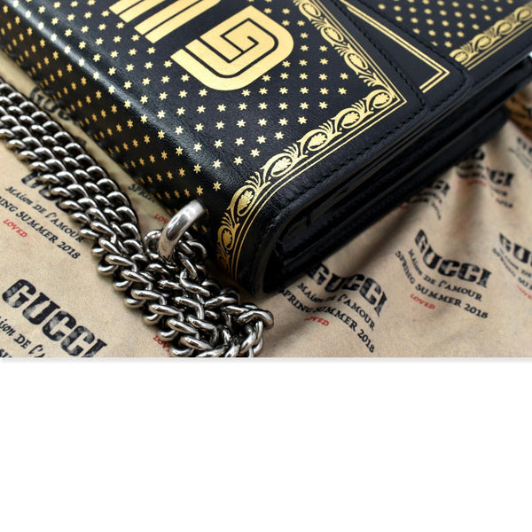 Gucci Guccy Dionysus Medium Star Print Leather Shoulder Bag