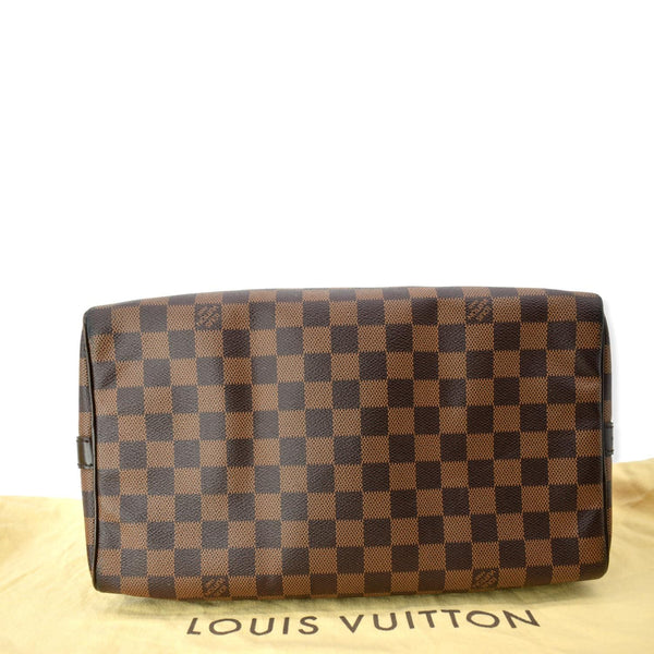 LOUIS VUITTON Speedy 30 Bandouliere Damier Ebene Satchel Bag Brown - Hot Deals