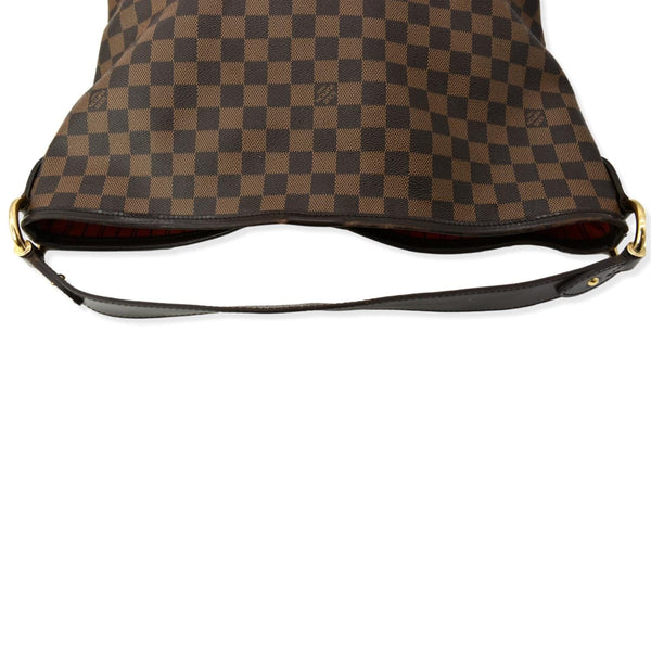 LOUIS VUITTON Delightful MM Damier Ebene Hobo Bag Brown - Hot Deals