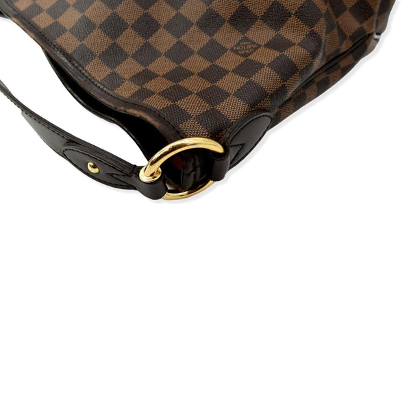 LOUIS VUITTON Delightful MM Damier Ebene Hobo Bag Brown - Hot Deals