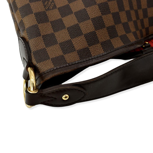 LOUIS VUITTON Delightful MM Damier Ebene Hobo Bag Brown - Hot Deals
