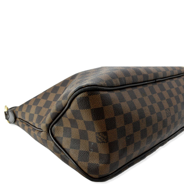 LOUIS VUITTON Delightful MM Damier Ebene Hobo Bag Brown - Hot Deals