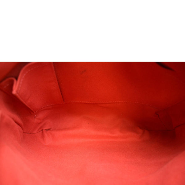 LOUIS VUITTON Bloomsbury PM Damier Ebene Crossbody Bag Brown