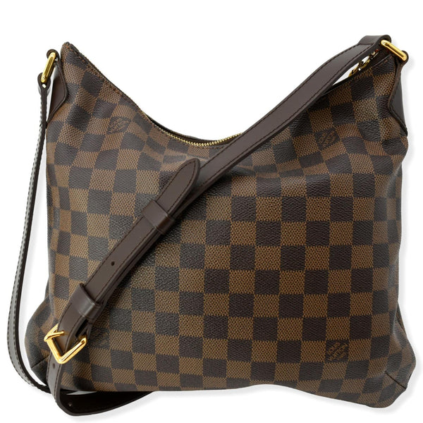 LOUIS VUITTON Bloomsbury PM Damier Ebene Crossbody Bag Brown