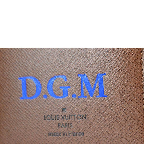 LOUIS VUITTON Brazza Monogram Canvas Bifold Long Wallet Brown