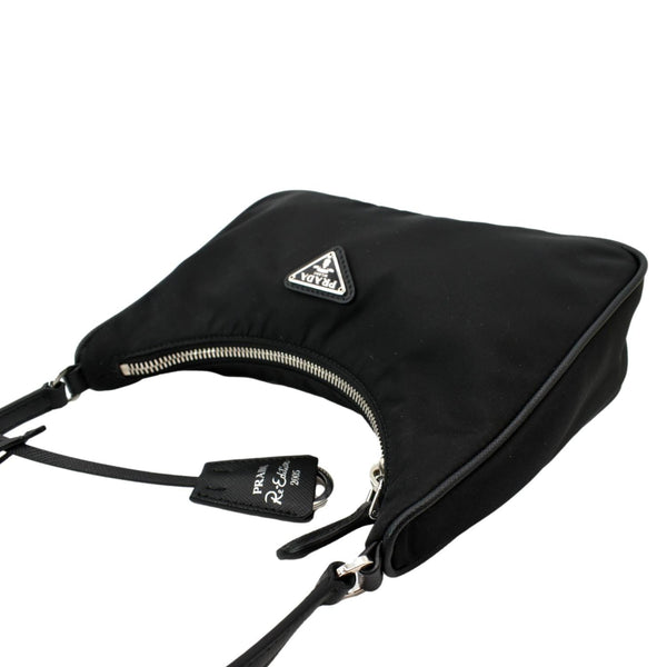 PRADA Re-Edition 2005 Mini Nylon Shoulder Bag Black