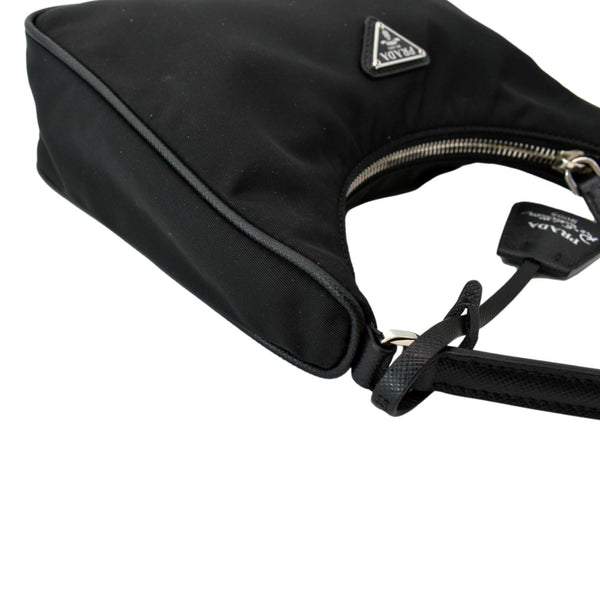 PRADA Re-Edition 2005 Mini Nylon Shoulder Bag Black
