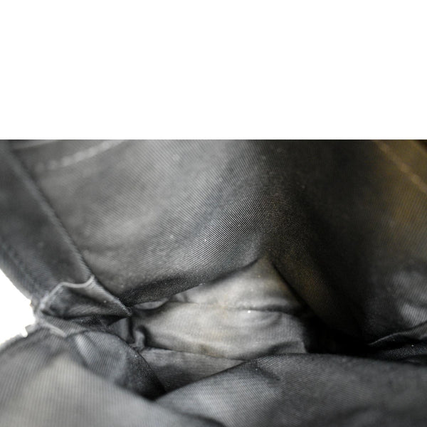 LOUIS VUITTON Avenue Sling Damier Graphite Backpack Bag Black