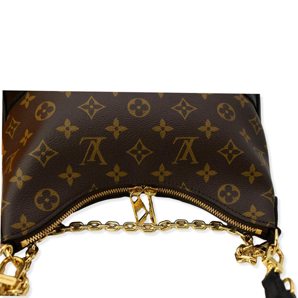 LOUIS VUITTON Boulogne NM Monogram Canvas Shoulder Bag Brown