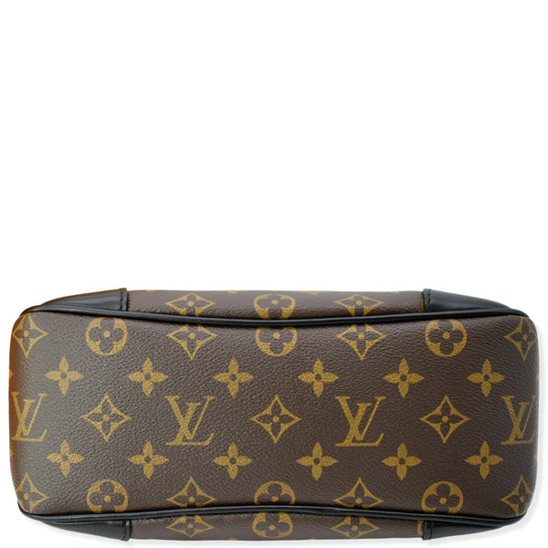 LOUIS VUITTON Boulogne NM Monogram Canvas Shoulder Bag Brown