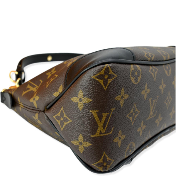 LOUIS VUITTON Boulogne NM Monogram Canvas Shoulder Bag Brown