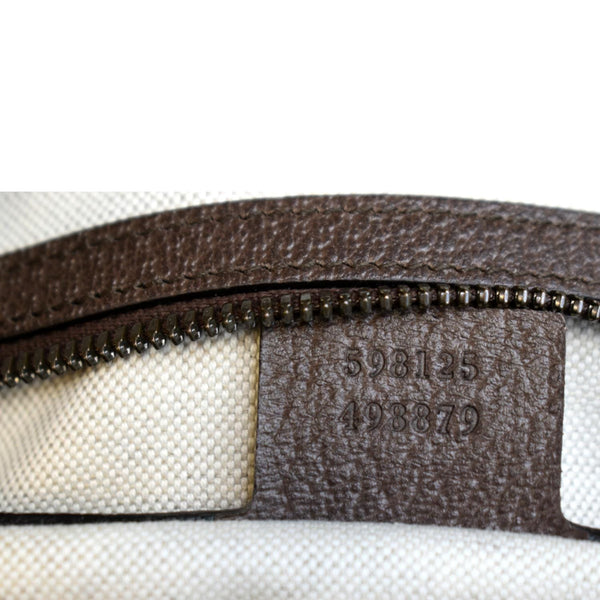 GUCCI Ophidia Small GG Supreme Canvas Shoulder Bag Beige 598125