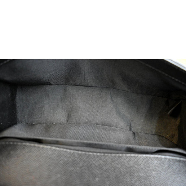 CHANEL Medium Boy Flap Caviar Quilted Leather Shoulder Bag Black