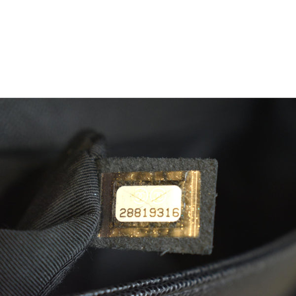 CHANEL Medium Boy Flap Caviar Quilted Leather Shoulder Bag Black